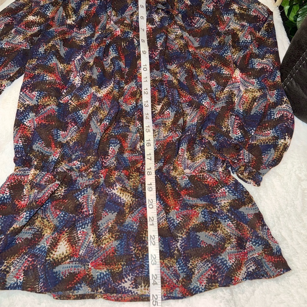 3 x 20$ Banana Republic Colorful Women's Blouse Size XS - Picture 3 of 7
